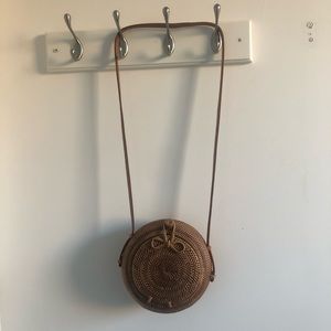 Faithfull the Brand straw crossbody bag